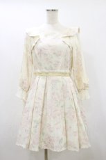 画像1: LIZ LISA / ローズ柄ワンピース 0 オフ H-26-09-28-1055-LO-OP-YZ-ZH (1)