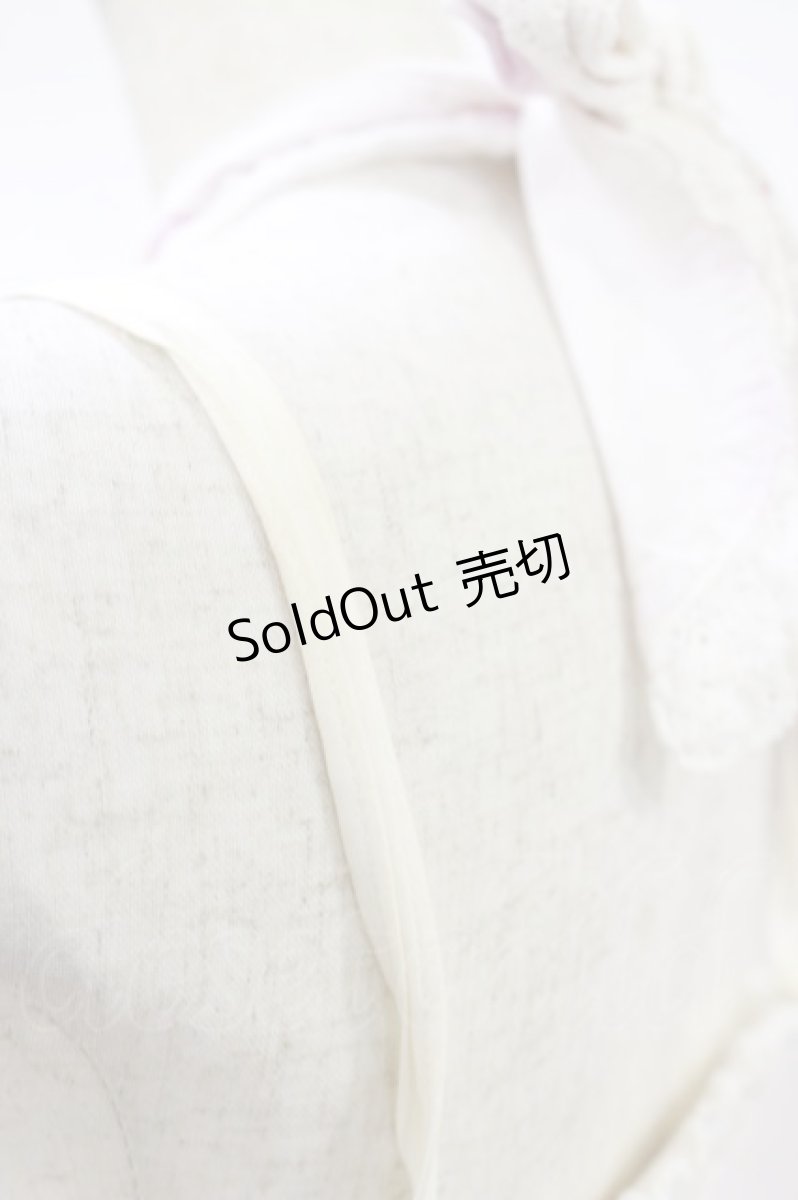 画像4: BABY,THE STARS SHINE BRIGHT / 初夏でショコラなイチゴパフェシャーリングジャンパースカート Free 白 H-26-09-28-1064-BA-OP-NS-ZH (4)