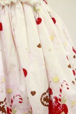 画像5: BABY,THE STARS SHINE BRIGHT / 初夏でショコラなイチゴパフェシャーリングジャンパースカート Free 白 H-26-09-28-1064-BA-OP-NS-ZH (5)