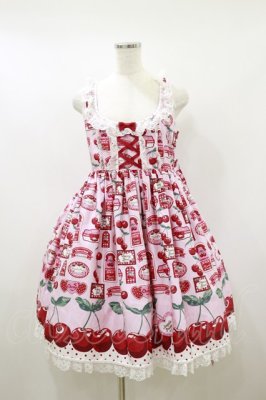 Preview of Cherry Jam Labelジャンパースカート  ピンク