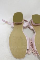 画像4: axes femme POETIQUE / レースリボンサンダル L(24.5cm) ピンク H-26-09-28-1014-AX-SH-YZ-ZH (4)