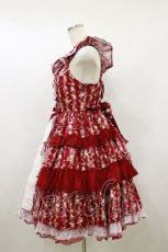 画像3: Angelic Pretty / Petit Bouquetジャンパースカート Free アカ H-26-09-28-1071-AP-OP-NS-ZH (3)