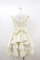 画像2: Angelic Pretty / Snow Dollジャンパースカート Free 白 H-26-09-28-1073-AP-OP-NS-ZH (2)