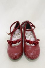 画像1: m petit by misako / AMNIローズパンプス LL レッド H-26-09-28-1015-LO-SH-NS-ZH (1)