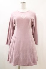 画像1: Katie / DRESS IN VELVET ワンピース S ラベンダー H-26-09-28-1079-LO-OP-KB-ZH (1)
