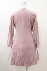 画像2: Katie / DRESS IN VELVET ワンピース S ラベンダー H-26-09-28-1079-LO-OP-KB-ZH (2)