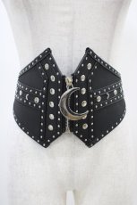 画像1: KILL STAR / Cosmic Goddess Waist Belt  ブラック H-26-09-28-1083-SL-ZA-KB-ZH (1)