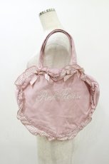 画像1: PINK HOUSE / ハートフリルバッグ  ピンク H-26-09-28-1020-LO-BG-SA-ZH (1)