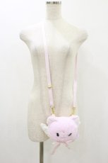 画像1: Angelic Pretty / Milk Catフェイスポーチ  ピンク H-26-09-28-1026-AP-BG-NS-ZH (1)