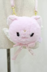 画像2: Angelic Pretty / Milk Catフェイスポーチ  ピンク H-26-09-28-1026-AP-BG-NS-ZH (2)