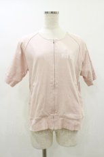 画像1: PINK HOUSE / ハニーレモンテディバックプリントジップアップブルゾン Free ピンク H-26-09-28-1041-LO-TO-SA-ZH (1)