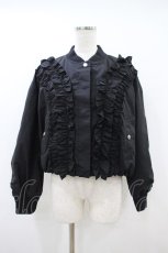 画像1: Jane Marple / Front frill padding jacket ジャケット Free ブラック H-26-09-28-009-JM-JA-KB-ZH (1)