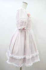 画像3: Lolime by mellfy memory / bouquet of roses dress M ピンク H-26-09-28-011-LO-OP-NS-ZH (3)