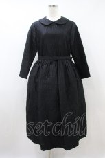 画像1: Jane Marple / Vintage quilt Colette dress Free ブラック H-26-09-28-015-JM-OP-KB-ZH (1)