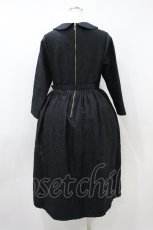 画像2: Jane Marple / Vintage quilt Colette dress Free ブラック H-26-09-28-015-JM-OP-KB-ZH (2)