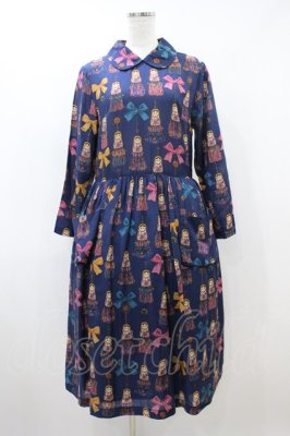 Preview of Little tassel dollsのDayドレス M ブルーグレイ