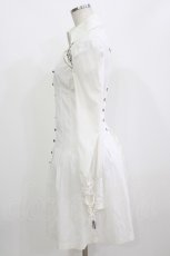 画像2: Ozz oneste / ボタンシャツワンピース  白 H-26-09-29-004-OO-OP-AK-ZH (2)