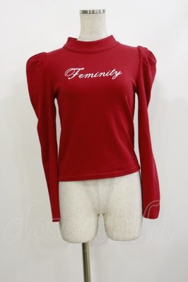 Preview of TS feminity logo T Free レッド