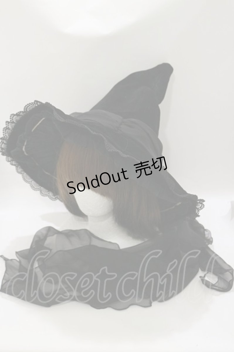 画像1: LOLITAその他 / ハット  ブラック H-26-09-29-1012-LO-AC-NS-ZH (1)