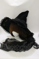 画像1: LOLITAその他 / ハット  ブラック H-26-09-29-1012-LO-AC-NS-ZH (1)