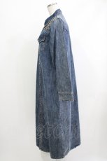 画像2: Candy Stripper / STUDS DENIM ONE-PIECE Free ブルー H-26-09-29-1062-PU-OP-KB-ZH (2)