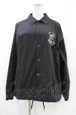 画像1: Candy Stripper / FREAK OUT COACH JACKET Free ブラック H-26-09-29-1066-PU-JA-KB-ZH (1)