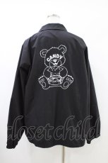画像2: Candy Stripper / FREAK OUT COACH JACKET Free ブラック H-26-09-29-1066-PU-JA-KB-ZH (2)