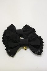 画像1: Angelic Pretty / ドルチェHeartリボンクリップSet  ブラック H-26-09-29-1014-AP-AC-NS-ZH (1)