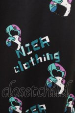 画像3: NieR Clothing / 総柄プルパーカー Free 黒×ONEくん H-26-09-29-1070-PU-TO-KB-ZH (3)