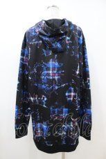 画像2: NieR Clothing / 総柄ZIPパーカー Free 黒 H-26-09-29-1074-PU-TO-KB-ZH (2)