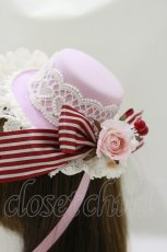 画像2: BABY,THE STARS SHINE BRIGHT / Strawberry Sweetheart Cakeミニハット  ピンク H-26-09-29-1017-BA-AC-NS-ZH (2)