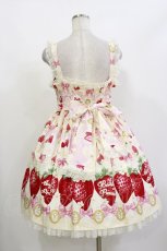 画像2: Angelic Pretty / Melty Berry Princessジャンパースカート Free オフ H-26-09-29-1031-AP-OP-NS-ZH (2)