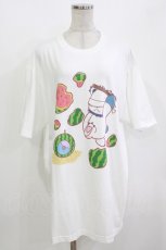 画像1: NieR Clothing / プリントCOTTON CUTSEW  白 H-26-09-29-056-PU-TO-KB-ZH (1)