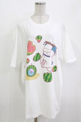 Preview of プリントCOTTON CUTSEW  白