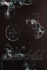 画像3: NieR Clothing / プリント半袖CUTSEW F 黒 H-26-09-29-061-PU-TO-KB-ZH (3)
