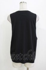 画像2: KRY CLOTHING / 「TMASNO」ルーズシルエットタンク  黒 H-26-09-29-067-PU-TO-KB-ZH (2)