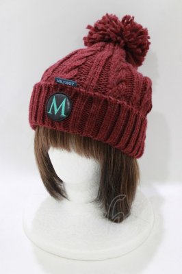 Preview of グランドパターンニットCAP  ボルドー