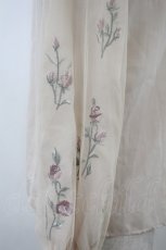 画像3: axes femme / 花刺繍×チュールブラウスプルオーバー M 生成り H-26-09-29-2053-AX-BL-SZ-ZH (3)