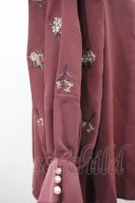 画像3: axes femme / シャビーシックフラワー柄ブラウス M ピンク H-26-09-29-2056-AX-BL-SZ-ZH (3)