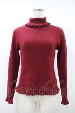 画像1: m petit by misako / サンリオキャラクターズコラボ キティ ニットプルオーバー M レッド H-26-09-29-2059-LO-TO-YZ-ZH (1)