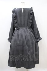画像2: m petit by misako / チェックワンピース 3L グレー H-26-09-29-2015-LO-OP-YZ-ZH (2)