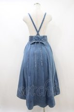 画像2: axes femme / サス付イレヘムデニムスカート L 青デニム H-26-09-29-2027-AX-SK-SA-ZH (2)