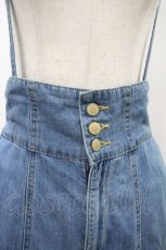 画像3: axes femme / サス付イレヘムデニムスカート L 青デニム H-26-09-29-2027-AX-SK-SA-ZH (3)