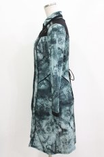 画像2: Ozz Croce / 総柄シャツワンピース  グレー H-26-09-29-008-OO-OP-AK-ZH (2)