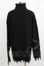 画像3: KILL STAR / Chained Knit Sweater M ブラック H-26-09-29-022-PU-TO-KB-ZH (3)