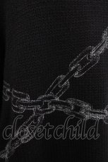 画像4: KILL STAR / Chained Knit Sweater M ブラック H-26-09-29-022-PU-TO-KB-ZH (4)