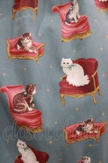 画像4: Melody BasKet / Cats castleレースヨークワンピース M ブルーグリーン H-26-09-30-026-LO-OP-KB-ZH (4)