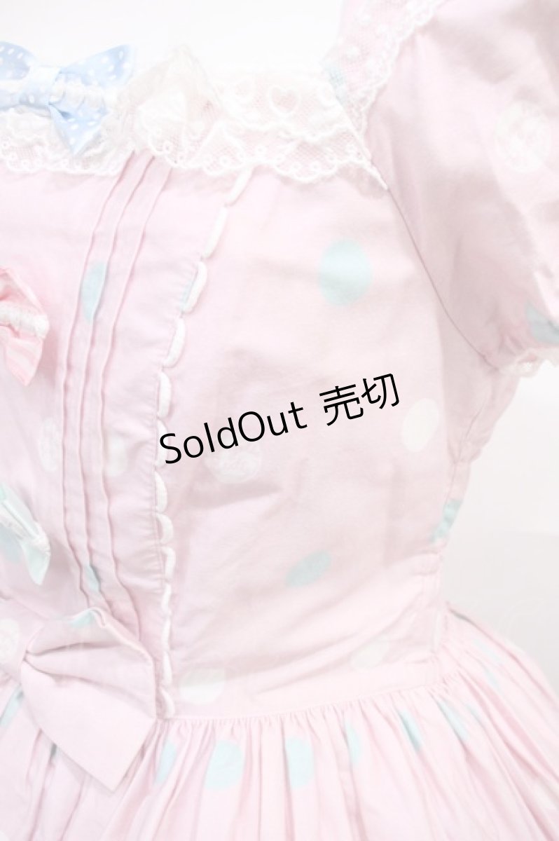 画像5: Angelic Pretty / マシュマロバニーワンピース Free ピンク H-26-09-30-002-AP-OP-NS-ZH (5)