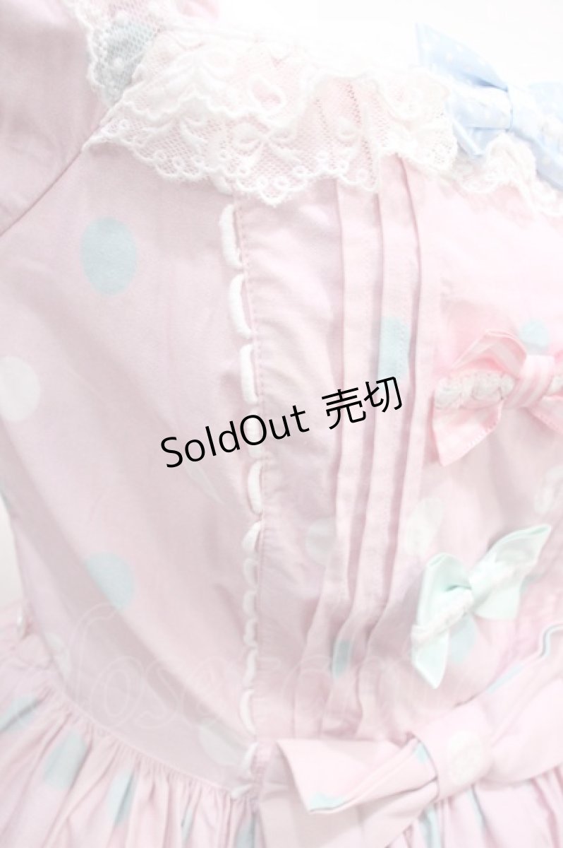 画像7: Angelic Pretty / マシュマロバニーワンピース Free ピンク H-26-09-30-002-AP-OP-NS-ZH (7)