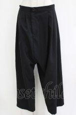 画像1: MiDiom / Irregular Sarruel Wide Pants M 黒 H-26-09-30-1035-PU-PA-AK-ZH (1)